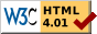 Valid HTML 4.01
          Transitional